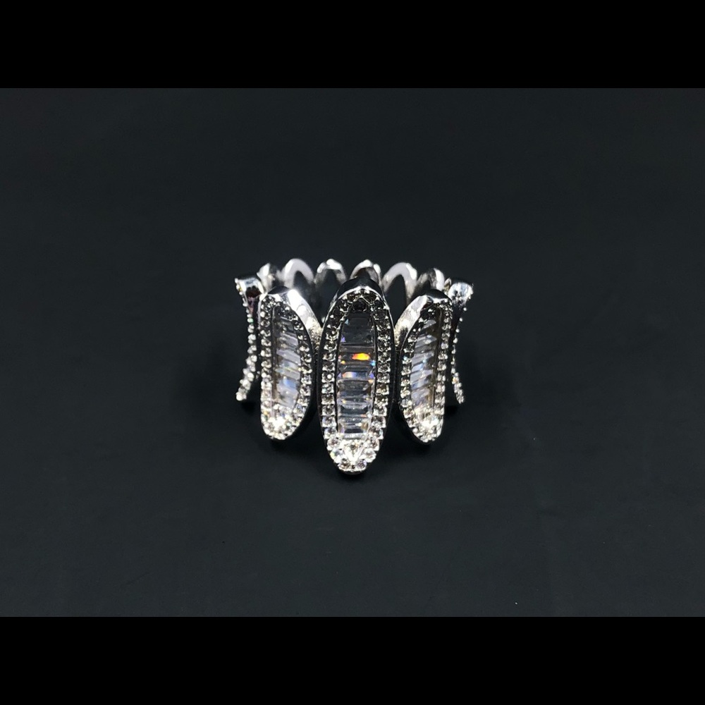 Silver Tone Ring Bundle - image 2